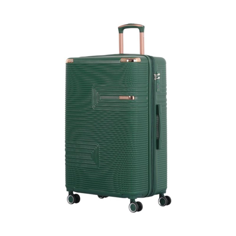 أفياتور شنط سفر  دبش عروسة - مكون من 4قطع ويشمل حقيبتين يد - بكفرات دبل وقفل رقمي ثابت -  ماركة / AVIATOR - Image 5